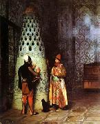 Arab or Arabic people and life. Orientalism oil paintings 498